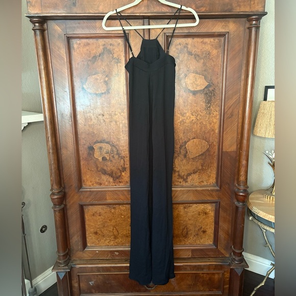 EUC Karina Grimaldi- Elegant Black Maxi Dress. Size S - Picture 2 of 8